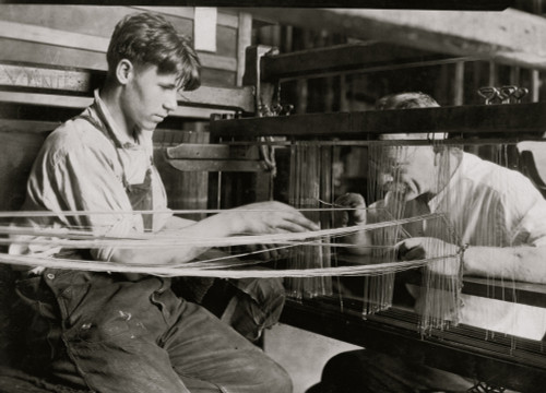 Giving Instruction on the manufacturing of silk Poster Print - Item # VARBLL058754834L