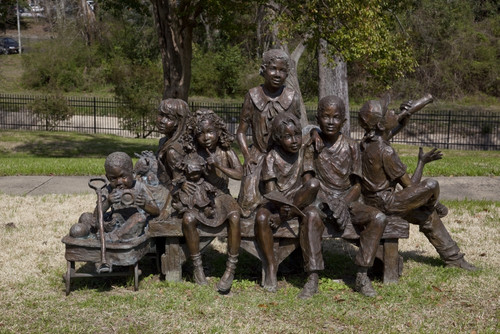 Children's Sculpture Park, University of Alabama, Mobile, Alabama Poster Print by Carol Highsmith