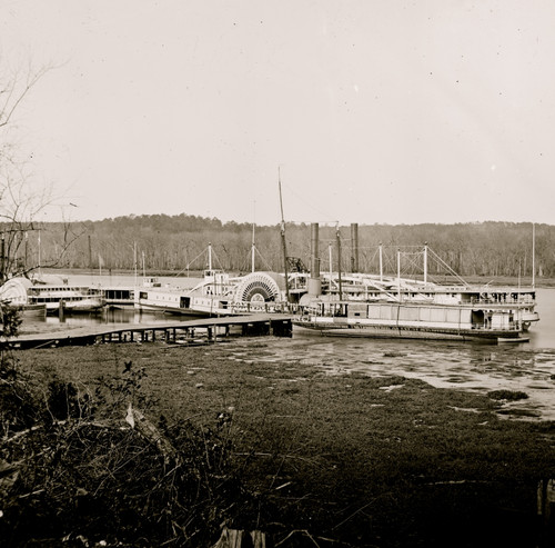Appomattox River, Virginia. Medical supply boat CONNECTICUT Poster Print - Item # VARBLL058753640L