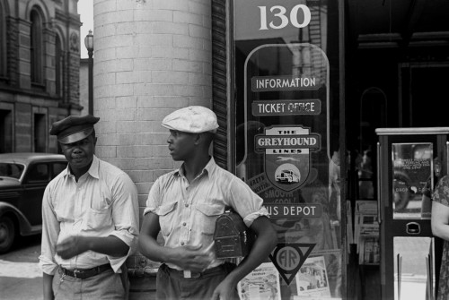 African American at Bus station, Marion, Ohio Poster Print - Item # VARBLL058744901L African American at Bus station, Marion, Ohio Poster Print - Item # VARBLL058744901L