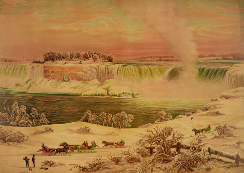 Winter at Niagara Poster Print - Item # VARBLL058756856L