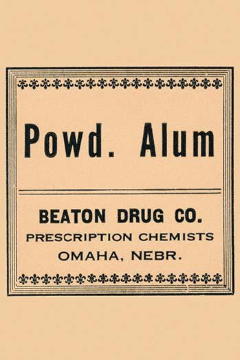 A 1920's pharmacy bottle label.  Many of these were quack cures and the main ingredient often was alcohol. Poster Print by Unknown - Item # VARBLL0587265264