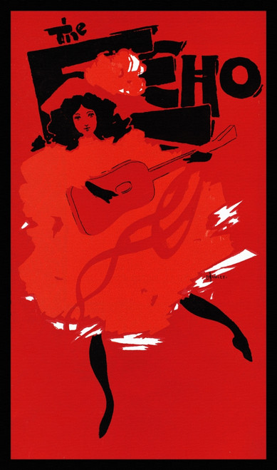 A woman plays a guitar. Poster Print by  Will Bradley - Item # VARBLL0587413093