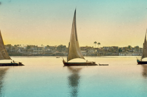 Old Cairo on the banks of the Nile Poster Print - Item # VARBLL058754105L