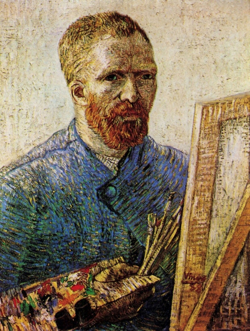 Vincent Van Gogh in Front of the Easel Poster Print - Item # VARBLL058750342L