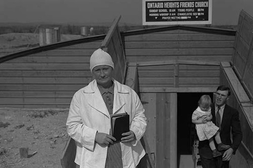 Mrs. Wardlow after church services. Dead Ox Flat, Malheur County, Oregon Poster Print by Dorothea Lange - Item # VARBLL0587241527