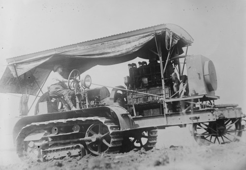 Woman's Land Army, Operating a Tractor Poster Print - Item # VARBLL058756577L