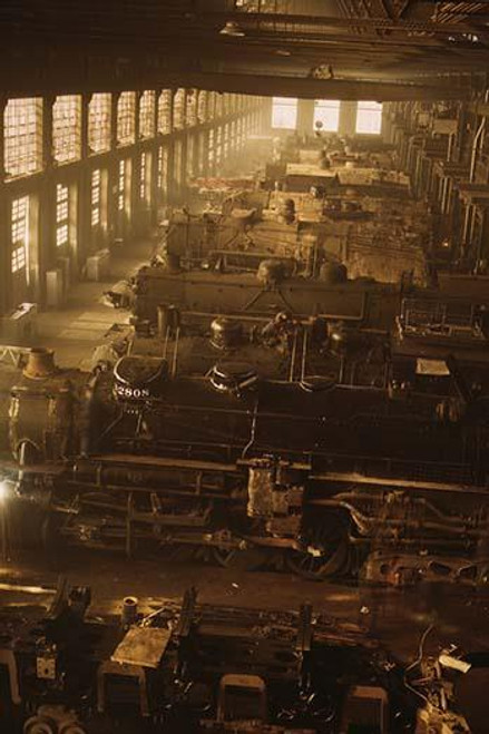 Chicago and Northwestern railroad locomotive shops, Chicago, Ill. Poster Print by unknown - Item # VARBLL0587235004