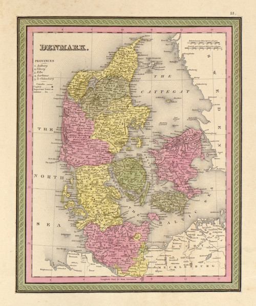 Denmark - 1849 Poster Print - Item # VARBLL058758583L