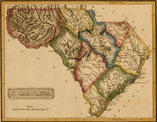 South Carolina - 1817 Poster Print - Item # VARBLL058757991L