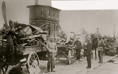 Captured Russian Aeroplane Poster Print - Item # VARBLL058751604L