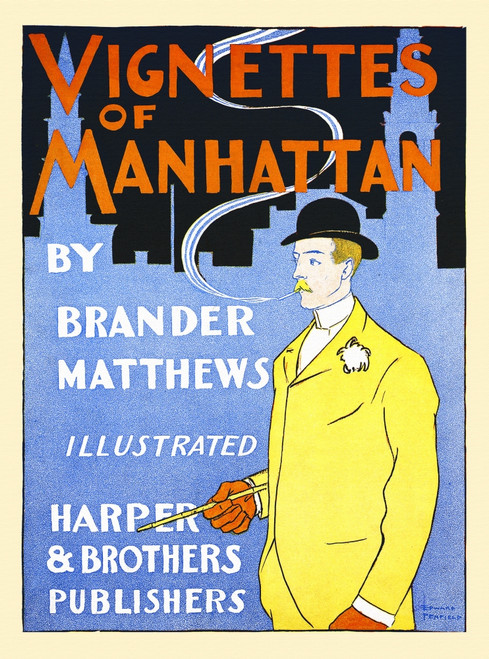 A man smokes a cigarette. Poster Print by  Edward Penfield - Item # VARBLL0587414804