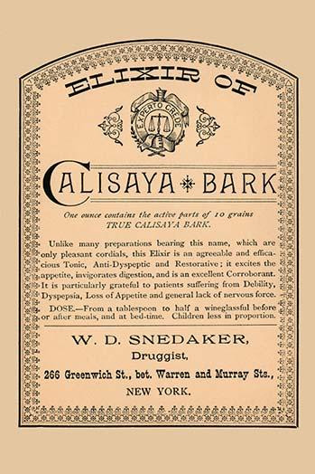 A medicinal bottle label of an anti-dyspeptic and restorative to be ingestive by wine glass. Poster Print by unknown - Item # VARBLL0587267917