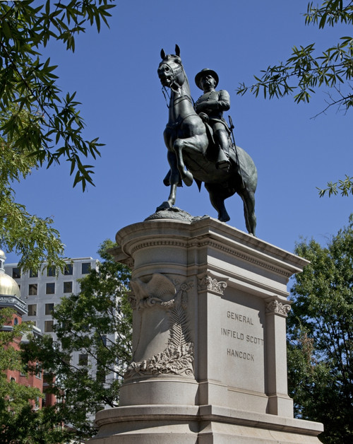 Winfield Scott Hancock Statue, intersection of 7th St. and Pennsylvania Ave., NW, Washington, D.C. Poster Print - Item # VARBLL058759351L