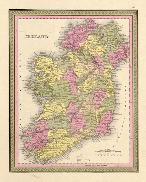 Ireland - 1849 Poster Print - Item # VARBLL058758577L