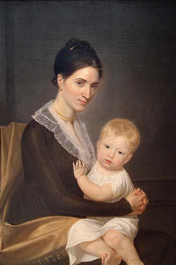 Mrs. Marinus Willett and Her Son Marinus, Jr. Poster Print by John Vanderlyn - Item # VARBLL058760758L