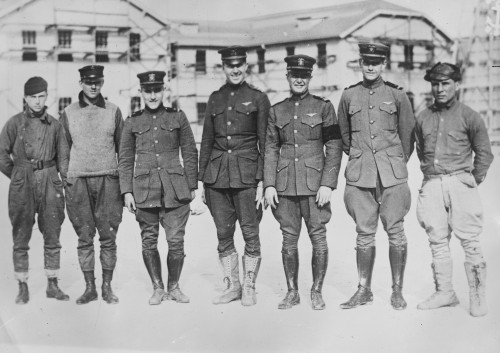 Crew of Navy dirigible Poster Print