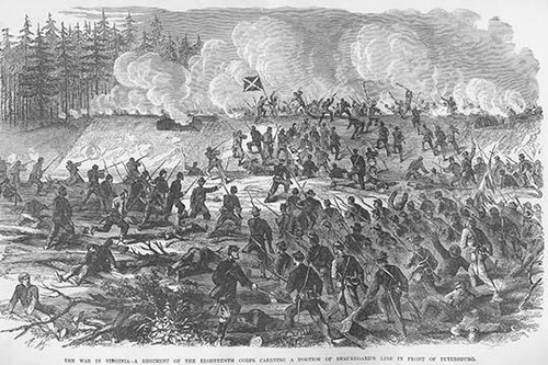 Fighting Beauregard in Petersburg Poster Print by Frank  Leslie - Item # VARBLL0587329815