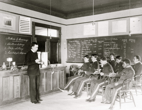 Class in making cream at Hampton Institute, Hampton, Virginia Poster Print - Item # VARBLL0587635126