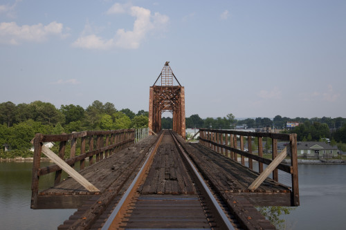 Historic train bridge in Gadsden, Alabama Poster Print - Item # VARBLL058756280L