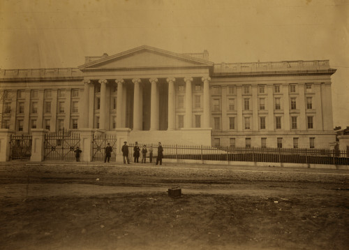 Treasury Buildings, Washington, D.C., south front Poster Print