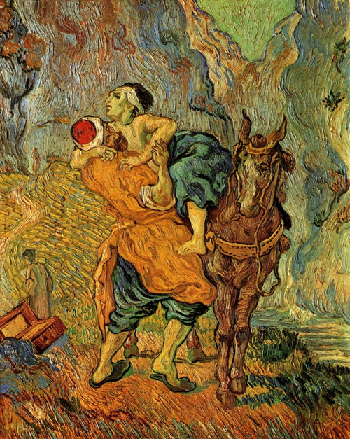 The Good Samaritan after Delacroix Poster Print - Item # VARBLL058750637L
