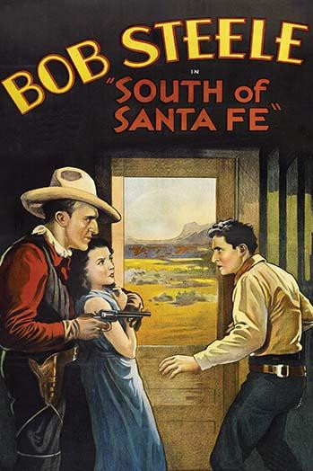 Cowboy holds girl and his pistol on another man Poster Print by Unknown - Item # VARBLL058762998L