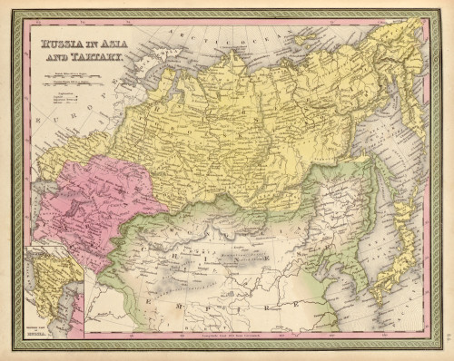 Russia in Asia & Tartary - 1849 Poster Print - Item # VARBLL058758594L