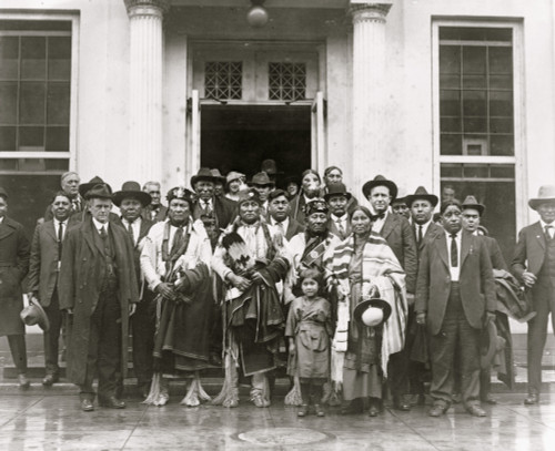 Indian group at the White House Poster Print - Item # VARBLL058751225L