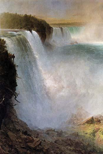 The falls of the St. Lawrence at Niagara Poster Print by Frederic Edwin Church - Item # VARBLL0587261293