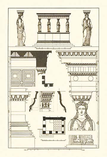 Architectural Drawings of Renaissance Architecture Poster Print by J. Buhlmann - Item # VARBLL0587093374