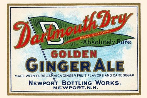 Vintage defunct soda label from a ginger ale. Poster Print by unknown - Item # VARBLL0587334274