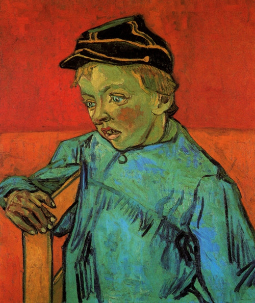 The Schoolboy Camille Roulin Poster Print