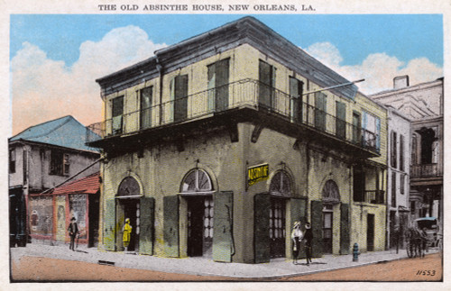 Old Absinthe House  New Orleans  Louisiana  Usa Poster Print By Mary Evans / Pharcide - Item # VARMEL10909890