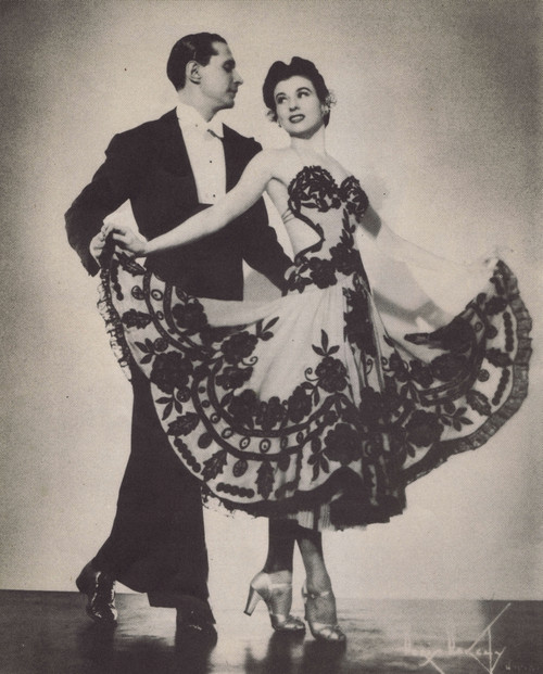 The Dancing Team Of Capella & Patricia  Usa  1943 Poster Print By Mary Evans / Jazz Age Club Collection - Item # VARMEL10578684