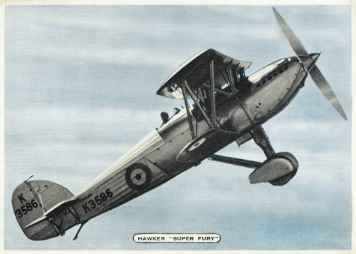 Hawker Super Fury Poster Print By Mary Evans Picture Library - Item # VARMEL10116585