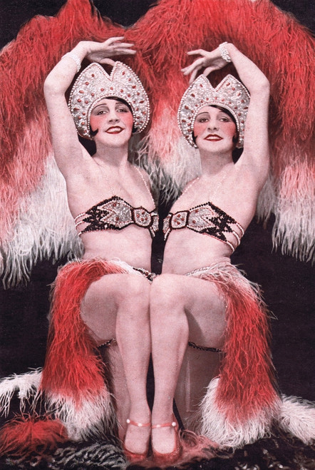 The Dodge Twins In La Grande Folie At The Folies Bergere  Pa Poster Print By Mary Evans / Jazz Age Club Collection - Item # VARMEL10507224