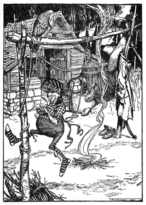 Illustration  Rumpelstiltskin Poster Print By ® The Sharp Illustration Collection  / Mary Evans Picture Library - Item # VARMEL10952235