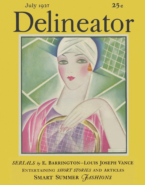 Delineator Cover July 1927 Poster Print By Mary Evans/Peter & Dawn Cope Collection - Item # VARMEL10252107