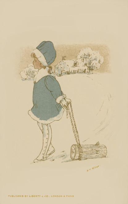 Winter Scene. Poster Print By Mary Evans Picture Library/Peter & Dawn Cope Collection - Item # VARMEL10582438