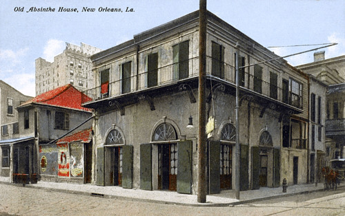Old Absinthe House  New Orleans  Louisiana  Usa Poster Print By Mary Evans / Grenville Collins Postcard Collection - Item # VARMEL10999070