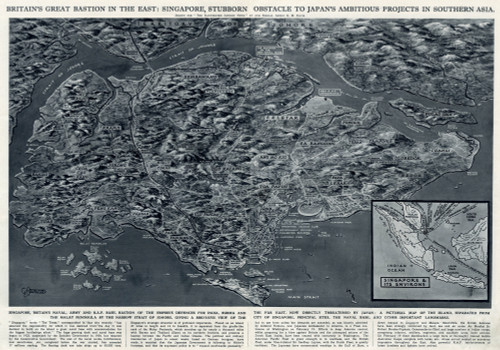 Singapore  Bastion In The East  By G. H. Davis Poster Print By ® Illustrated London News Ltd/Mary Evans - Item # VARMEL10652697