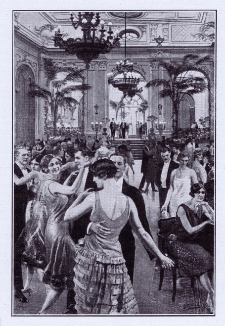 Detail Of Dancing At The Hotel Cecil Poster Print By Mary Evans / Jazz Age Club - Item # VARMEL10503602