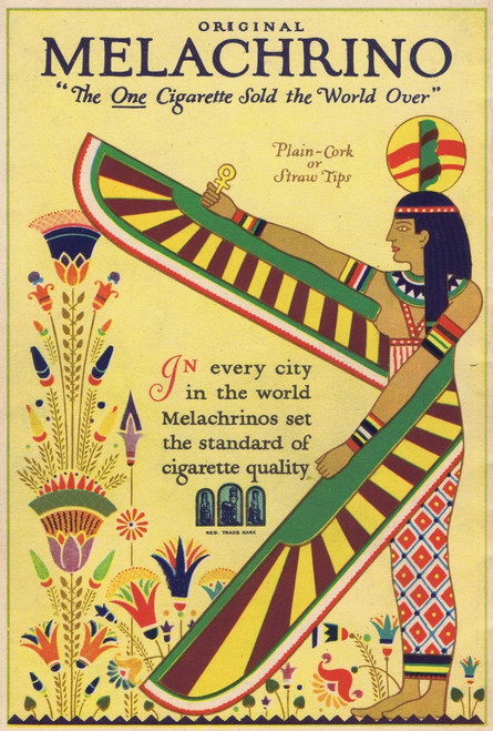 Advert For Melachrino Cigarettes  1925 Poster Print By Mary Evans / Jazz Age Club Collection - Item # VARMEL10509102