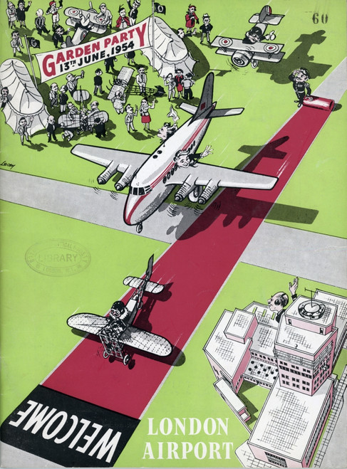 Cover Of The 1954 Royal Aeronautical Society Garden Part... Poster Print By ®The Royal Aeronautical Society/Mary Evans Picture Library - Item # VARMEL11356157