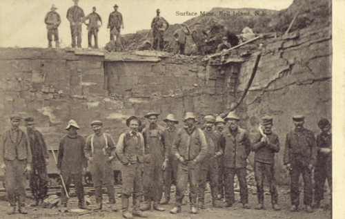 Newfoundland - Bell Island - Miners Poster Print By Mary Evans / Grenville Collins Postcard Collection - Item # VARMEL10428700