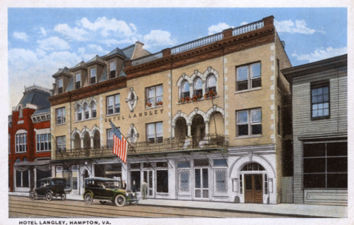 Hotel Langley  Hampton  Virginia  Usa Poster Print By Mary Evans / Grenville Collins Postcard Collection - Item # VARMEL11068036
