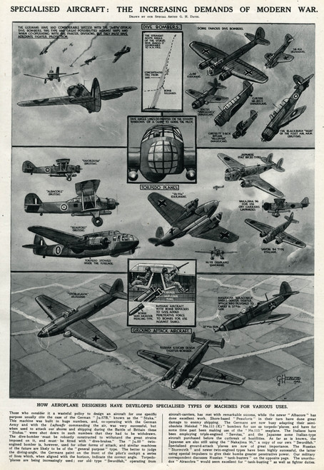 Specialised Aircraft By G. H. Davis Poster Print By ® Illustrated London News Ltd/Mary Evans - Item # VARMEL10652981