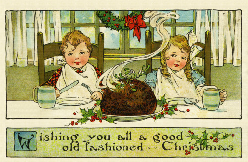 Christmas Pudding Poster Print By Mary Evans / Peter & Dawn Cope Collection - Item # VARMEL10573374