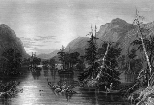 Lake George  Usa Poster Print By Mary Evans Picture Library - Item # VARMEL10191348